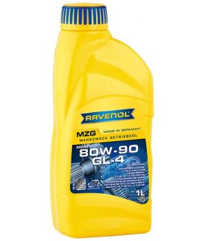 Трансмиссионное масло RAVENOL Getriebeoel MZG 80W-90 GL-4, 1л