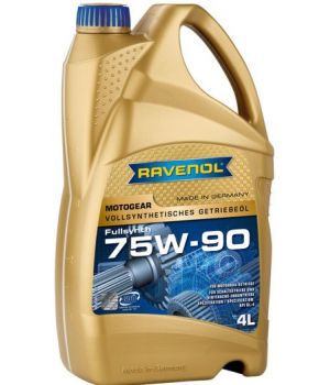 Трансмиссионное масло RAVENOL Motogear 75W-90 GL-4, 4л