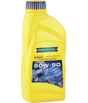 Трансмиссионное масло RAVENOL Motogear 80W-90 GL-5, 1л
