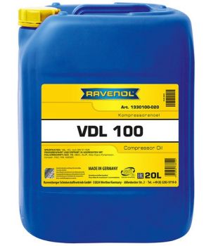 Компрессорное масло RAVENOL Kompressorenoel VDL 100, 20л
