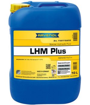 Жидкость ГУР RAVENOL LHM+Fluid, 10л