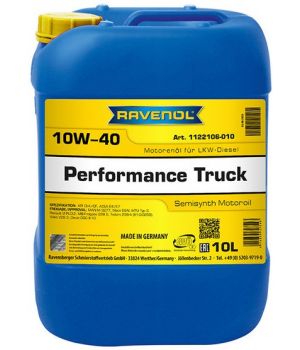 Моторное масло RAVENOL Performance Truck 10W-40, 10л