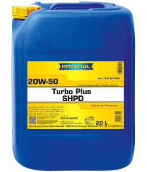 Моторное масло RAVENOL Turbo-Plus SHPD 20W-50, 20л