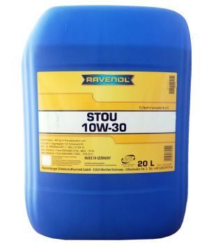 Трансмиссионное масло RAVENOL STOU SAE 10W-30 (20л) 