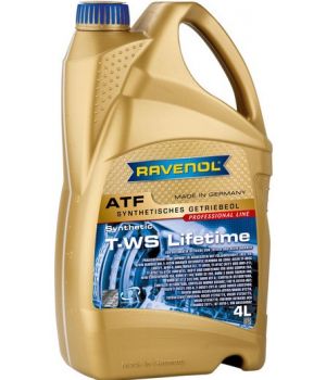 Трансмиссионное масло RAVENOL ATF T-WS Lifetime, 4л