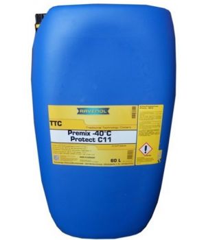 Антифриз RAVENOL TTC Protect C11 Premix -40C (пластик), 60л