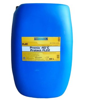 Антифриз RAVENOL HJC Protect FL22 Premix -40C (пластик), 60л