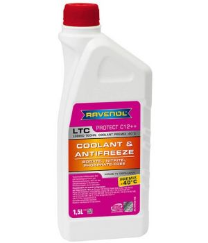 Антифриз RAVENOL LTC Lobrid Technology Coolant Premix -40° C12++, 1,5л