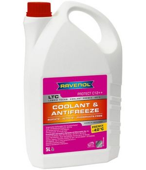 Антифриз RAVENOL LTC Lobrid Technology Coolant Premix -40° C12++, 5л