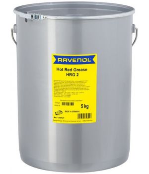 Смазка RAVENOL Hot Red Grease HRG 2, 5кг