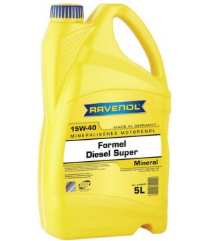 Моторное масло RAVENOL Formel Diesel Super 15W-40, 5л