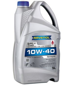 Моторное масло RAVENOL EURO VI Truck 10W-40, 5л
