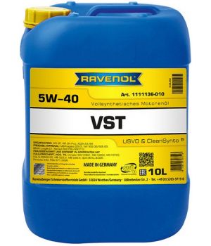 Моторное масло RAVENOL VST 5W-40, 10л