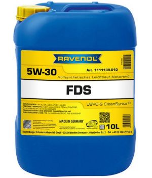 Моторное масло RAVENOL FDS 5W-30, 10л