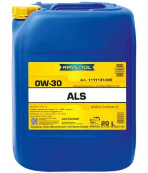 Моторное масло RAVENOL Arctic Low SAPS ALS 0W-30, 20л