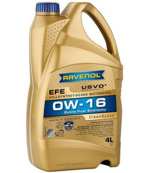Моторное масло RAVENOL EFE Extra Fuel Economy 0W-16, 4л