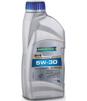 Моторное масло RAVENOL SVE Standard Viscosity Ester Oil 5W-30, 1л
