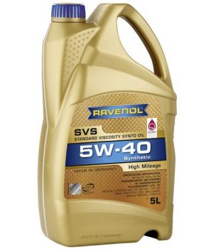 Моторное масло RAVENOL SVS Standard Viscosity Synto Oil 5W-40, 5л