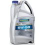 Моторное масло RAVENOL HVT High Viscosity Turbo Oil 5W-50, 5л