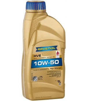 Моторное масло RAVENOL HVE High Viscosity Ester Oil 10W-50, 1л