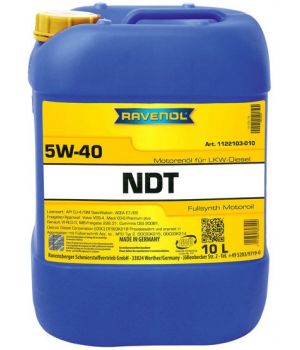 Моторное масло RAVENOL NDT 5W-40, 10л