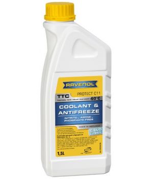 Антифриз RAVENOL TTC Protect C11 COLD CLIMATE Premix -60C, 1,5л