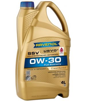 Моторное масло RAVENOL SSV Fuel Economy 0W-30, 4л