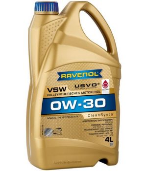 Моторное масло RAVENOL VSW 0W-30, 4л