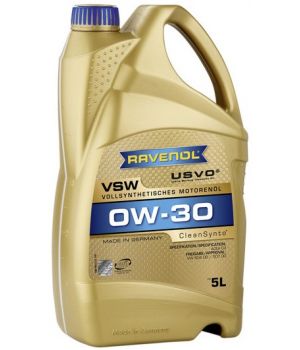 Моторное масло RAVENOL VSW 0W-30, 5л