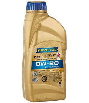 Моторное масло RAVENOL EFS EcoFullSynth 0W-20, 1л