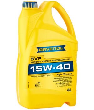 Моторное масло RAVENOL SVP Standart Viscosity Performance Oil 15W-40, 4л