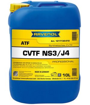 Трансмиссионное масло RAVENOL CVTF NS3/J4 Fluid, 10л