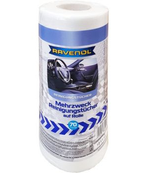 Полотенца RAVENOL бумажные отрывные в рулоне, 70шт