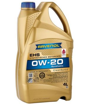 Моторное масло RAVENOL EHS 0W-20, 4л