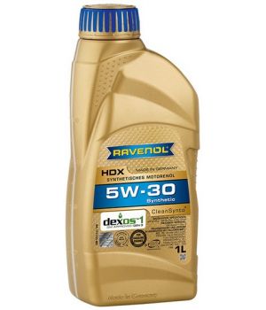 Моторное масло RAVENOL HDX 5W-30, 1л