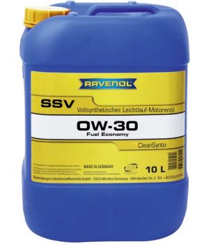 Моторное масло RAVENOL SSV Fuel Economy 0W-30, 10л