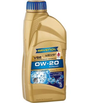 Моторное масло RAVENOL VSE 0W-20, 1л
