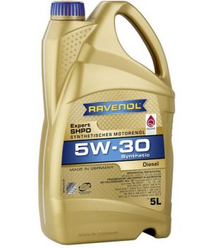 Моторное масло RAVENOL Expert SHPD 5W-30, 5л