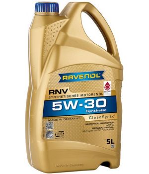 Моторное масло RAVENOL RNV 5W-30, 5л
