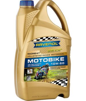 Моторное масло RAVENOL Racing 4-T Motobike 10W-60, 4л