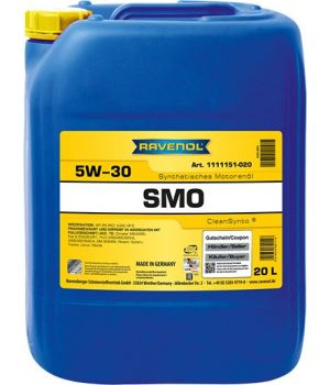 Моторное масло RAVENOL SMO 5W-30, 20л