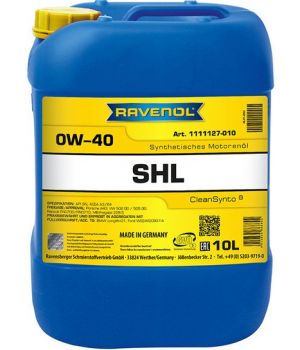 Моторное масло RAVENOL SHL 0W-40, 10л
