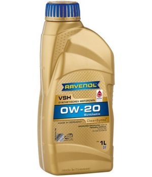 Моторное масло RAVENOL VSH 0W-20, 1л