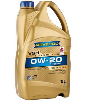Моторное масло RAVENOL VSH 0W-20, 5л