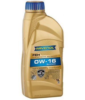 Моторное масло RAVENOL FEH 0W-16, 1л