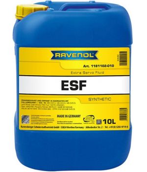 Жидкость ГУР RAVENOL ESF Extra Servo Fluid, 10л