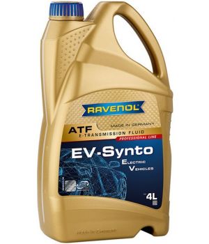 Трансмиссионное масло RAVENOL EV-Synto ATF Etransmission Fluid, 4л