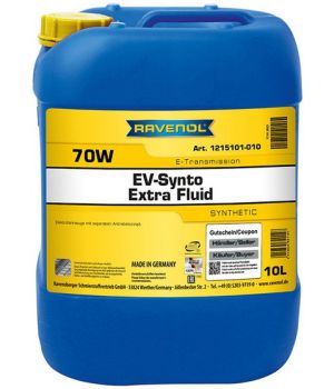 Трансмиссионное масло RAVENOL EV-Synto Extra Fluid 70W E-TF, 10л