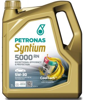Моторное масло Petronas Syntium 5000 RN 5W-30, 4л