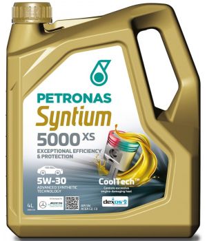 Моторное масло Petronas Syntium 5000 XS 5W-30, 4л